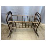 Vintage Rocking Cradle