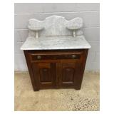 Victorian Marble Top Wash Stand