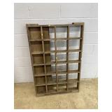 Homemade Knick Knack Primitive Display Shelf