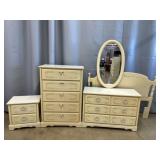 4 Piece Modern Bedroom Suite
