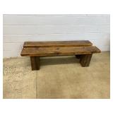 Oak Slab benches
