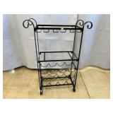 Modern Metal Wine Rack
