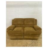 Upholstered Double Recliner Loveseat