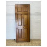Vintage Chestnut Raise Paneled Door