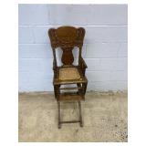 Vintage Oak Height Chair