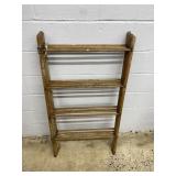 4 Part Wooden Folding Drying Rack