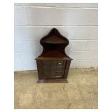 Modern Hanging Corner cupboard with lower shelf