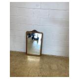 Vintage Oak Mirror