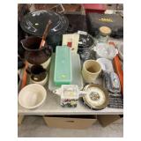 Stoneware Pitchers, Canner, Tupperware, Teapot