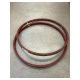 (2) Wooden Spoke Rims