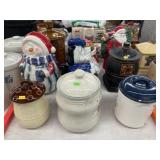(9) Ceramic Cookie Jars