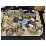 Curtain Tiebacks with Brass Legs