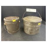 Lard Can with Berry Pail