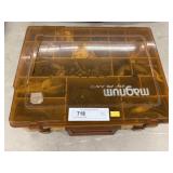 Plastic Tackle Box with Large Amount of Tackle