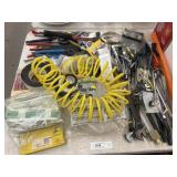 Hand Tools, Assorted Tape, Syringes