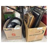 (3) Wall Clocks, Framed Goods, Wall Art