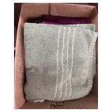 (2) Boxes of Towels and Table Linens
