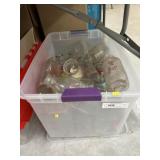 Milk & Sour Cream Bottles, Storage Tote/Lid