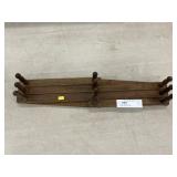 Wooden Adjustable Wall Rack
