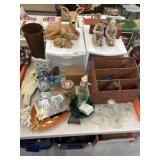 Plastic Storage Bins, Candle Holders, Home Decor