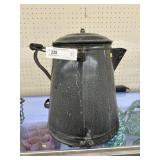 Gray Agate Coffee Pot