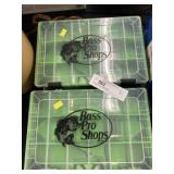 (4) New Plastic Tackle Boxes