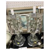 (2) Electric Mantel Lusters