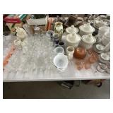Pfaltzgraff Canister Set, Stemware, Serving