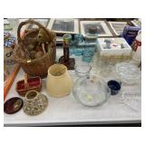 Woven Basket, Storage Jars, Apple Peeler