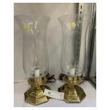 (2) Electric Mantel Lusters
