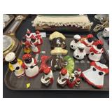 Figural Form Shakers, Spoon Rest, Wall Plaques