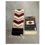 (2) Southwestern Woven Rugs