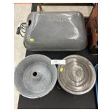 Enamelware Roaster with Food Molds