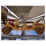 Wood Ride-On Tow Truck