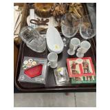 Serving Dish with Playing Cards