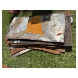 Skid of Sheet Steel