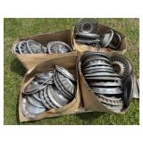 Skid Lot of Hubcaps