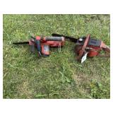 (2) Small Chainsaws