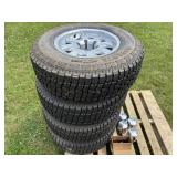 6 Lug Aluminum Wheels w/ Tires