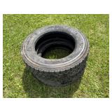 (2) Navitrac 225/70R19.5 Tires
