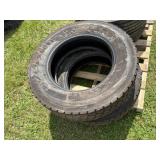 (2) Goodyear 245/70R19.5 Tires