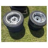Aluminum truck Rims w/ Tires