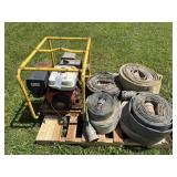 Honda Trash Pump w/ Hoses