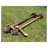 (2) 7k Trailer Axels