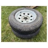 5 Lug & 6 Lug Trailer Wheels w/ Tires