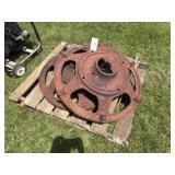 (2) Tractor Rims