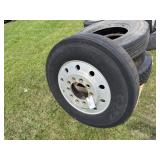 (4) Truck Tires w/ Alcoa Wheel