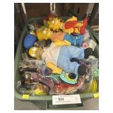 Happy Meal Toys with Storage Tote