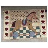 Woven Rug Wall Hanging