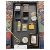 Zippo & Assorted Lighters, Compasses